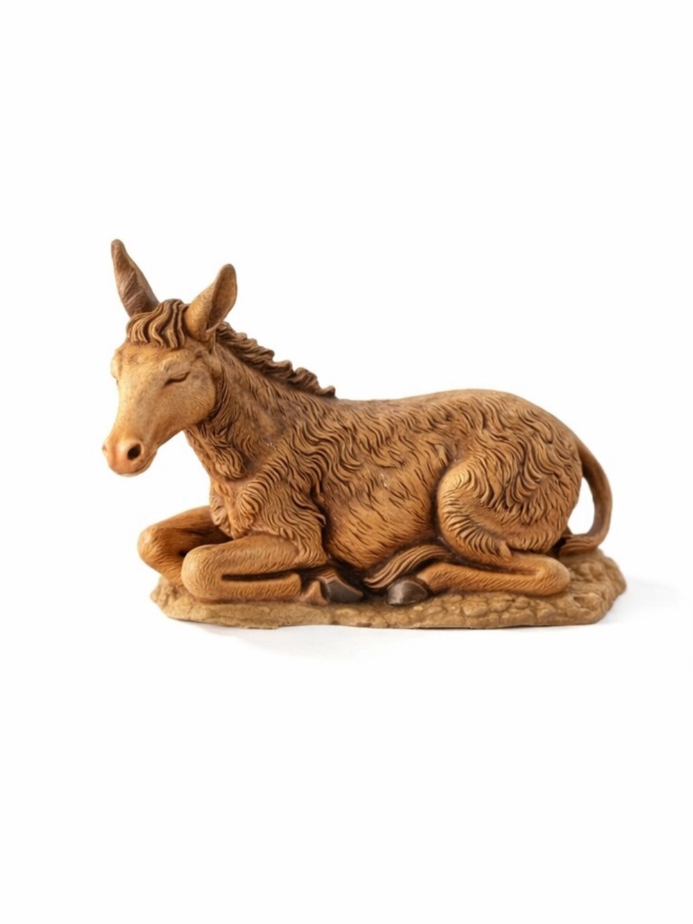 Fontanini Seated Donkey 5” Nativity Figure Italy Heirloom Simonetti Box